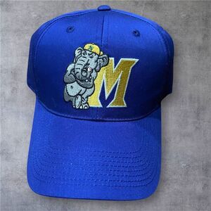 MiLB Modesto A's Retro Blue Yellow Snapback Hat NWT Baseball Men's One Size